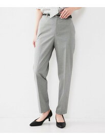 【SALE／50%OFF】【通勤スーツ】コットン混ジャージ テーパードパンツ UNTITLED アンタイトル パンツ その他のパンツ ブラック ネイビー グレー ベージュ【RBA_E】【送料無料】[Rakuten Fashion]