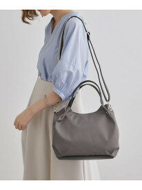 【SALE／9%OFF】【晴れの日も雨の日も】撥水タック3層2WAYトート grove グローブ バッグ トートバッグ ブラック グレー パープル ベージュ【RBA_E】[Rakuten Fashion]