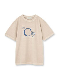 J.J.Mercer (ジェイジェイマーサー)【別注】プリントTシャツ DRESSTERIOR ドレステリア トップス カットソー・Tシャツ ベージュ【送料無料】[Rakuten Fashion]