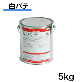 白パテ　5kg　中央ペイント　　　　　　　 エマルションパテ うすいグレー
