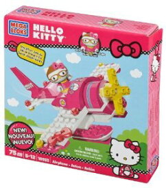 Mega Bloks (メガブロック) Hello Kitty (ハローキティ) Airplane ブロック おもちゃ