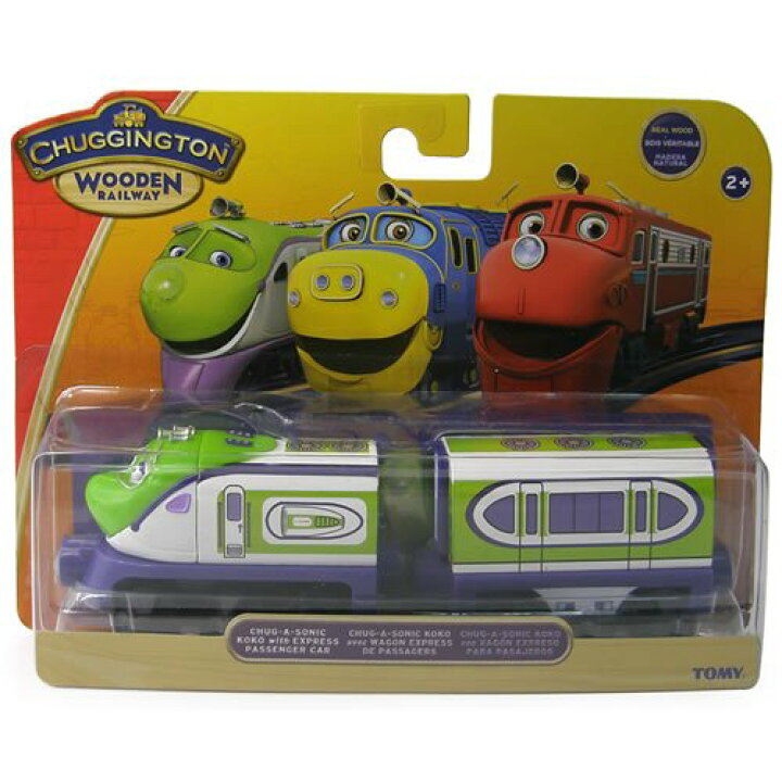 楽天市場】チャギントン CHUGGINGTON 木製レールシリーズ CHUG-A-SONIC 