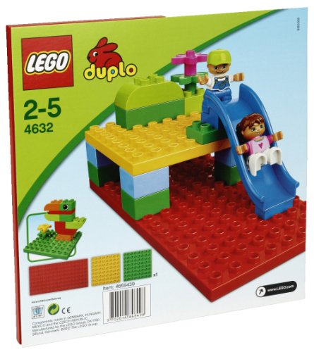レゴ デュプロ 基礎板ミニ(赤・緑・黄)4632 セット