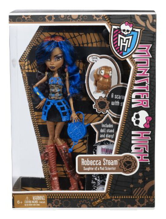 楽天市場】モンスターハイ ロベッカ・スチーム ドール (Monster High 