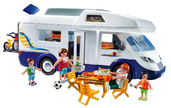 楽天市場】PLAYMOBIL プレイモービル 4859 キャンピングカー 