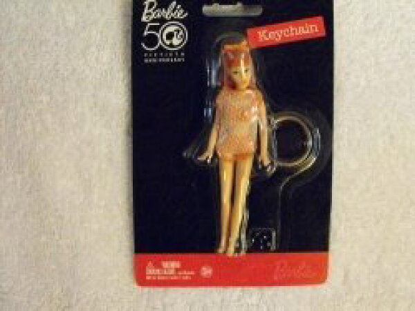 バービー 50周年 1967 Vintage Twist 'N Turn バービー 人形 Keychain 131002fnp