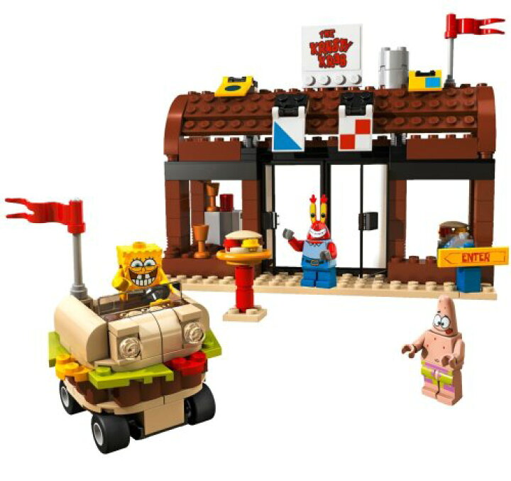 楽天市場】レゴ LEGO スポンジボブ カニカーニの冒険 3833 : ワールド 