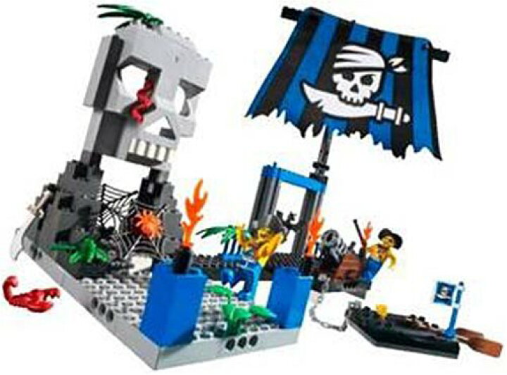 楽天市場】LEGO レゴ パイレーツジュニア ガイコツ島 7074 : ワールド 