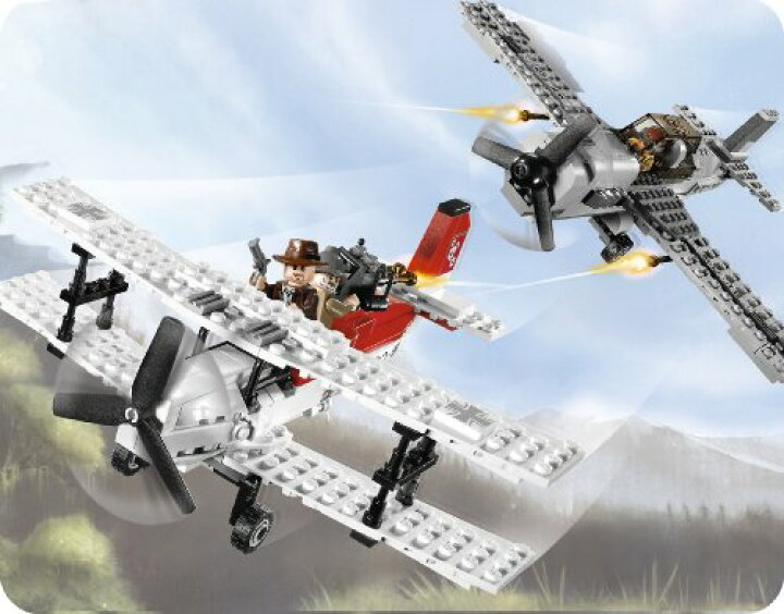 楽天市場】レゴ インディ・ジョーンズ 戦闘機の攻撃 7198 : ワールド 