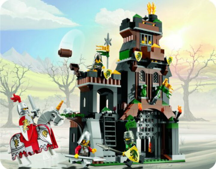 楽天市場】レゴ LEGO 7947 キングダム ドラゴン・ナイトの塔 