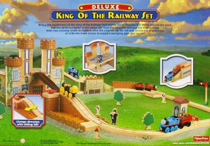 楽天市場】きかんしゃトーマス 木製レールシリーズ King Of The 