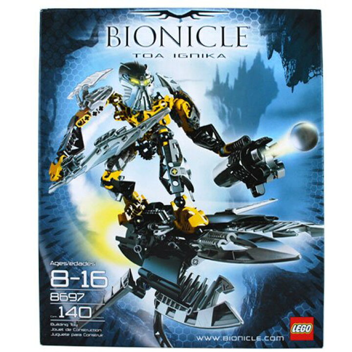 楽天市場】レゴバイオニクル トーア イグニカ LEGO Toa Ignika 8697 