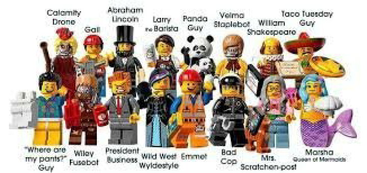 楽天市場】レゴ ミニフィギュア ムービーシリーズ LEGO THE LEGO MOVIE 