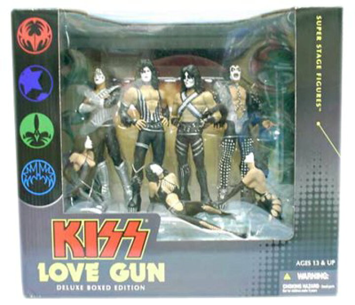 楽天市場】マクファーレントイズ KISS LOVE GUN DX BOX SET/キッス  