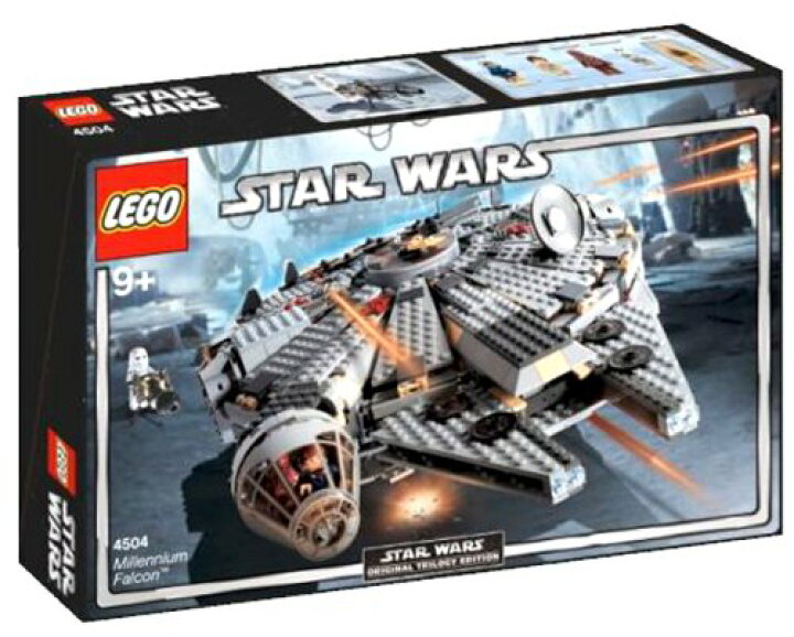 楽天市場】レゴ スター・ウォーズ ミレニアムファルコン 4504 