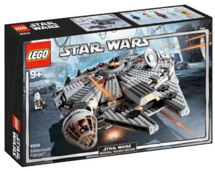 楽天市場】レゴ スター・ウォーズ ミレニアムファルコン 4504 