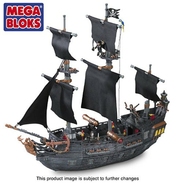 楽天市場】Mega Bloks パイレーツ・オブ・カリビアン ブラックパール号 