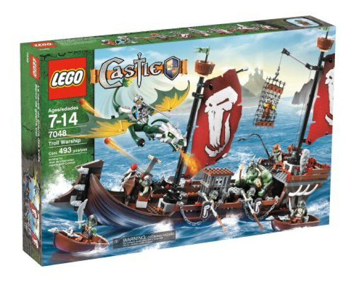 楽天市場】レゴ キャッスル トロール戦艦 7048 LEGO : ワールド 