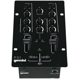 Gemini PS1 2-Channel Stereo DJ Mixer