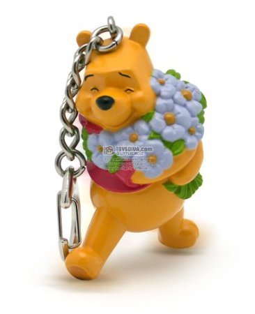 Disney  ディズニー  Figural Keyring - Winnie The Pooh