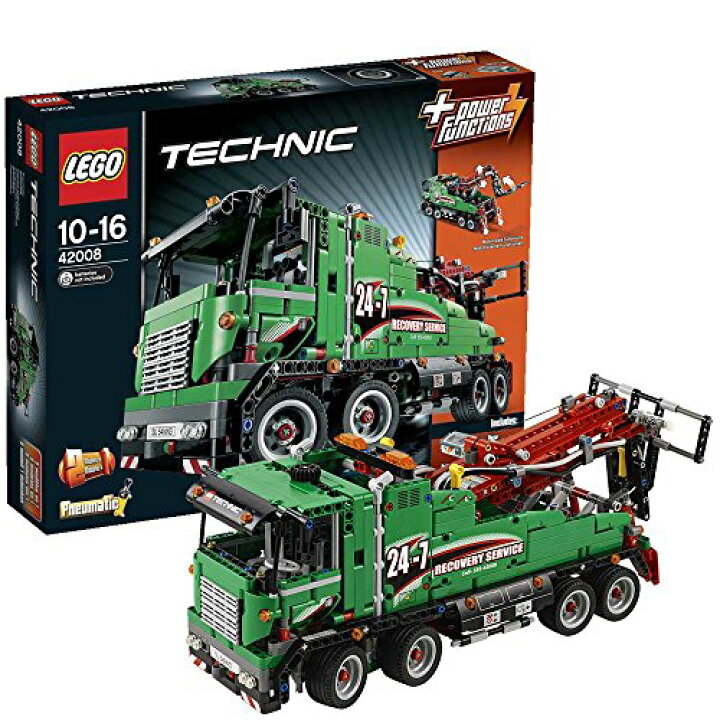 楽天市場】レゴ LEGO テクニック サービストラック 42008 : ワールド  