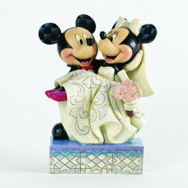 ディズニーフィギュア ジム・ショワ ミッキー＆ミニー "Mickey & Minnie Wedding Congratulations" 40332