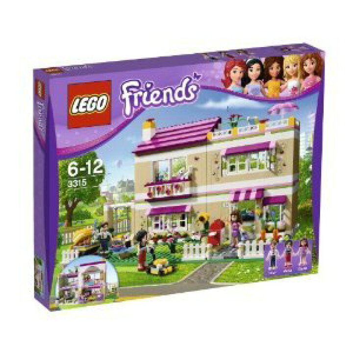 楽天市場】レゴ LEGO フレンズ ラブリーハウス 3315 : ワールド 