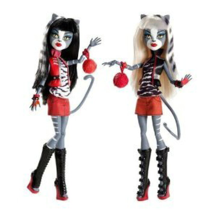 楽天市場】モンスターハイ 化け猫ツインシスターズ Monster High 