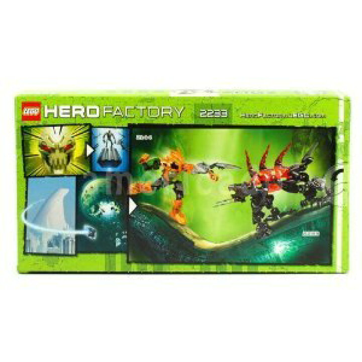 楽天市場】レゴ ヒーローファクトリー ファングズ 2233 Hero Factory  