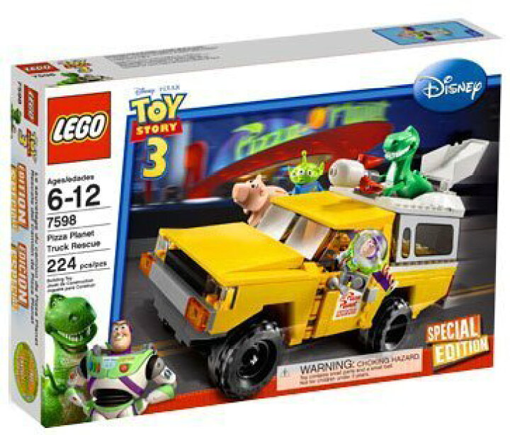 楽天市場 Lego 7598 レゴ トイ ストーリー ピザ プラネット トラックで救出 ワールドセレクトショップ