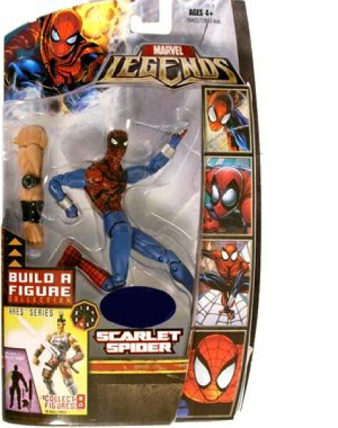 マーベル レジェンド Marvel Legends 6インチ [Ares] スカーレット スパイダーマン [ポーズRun]