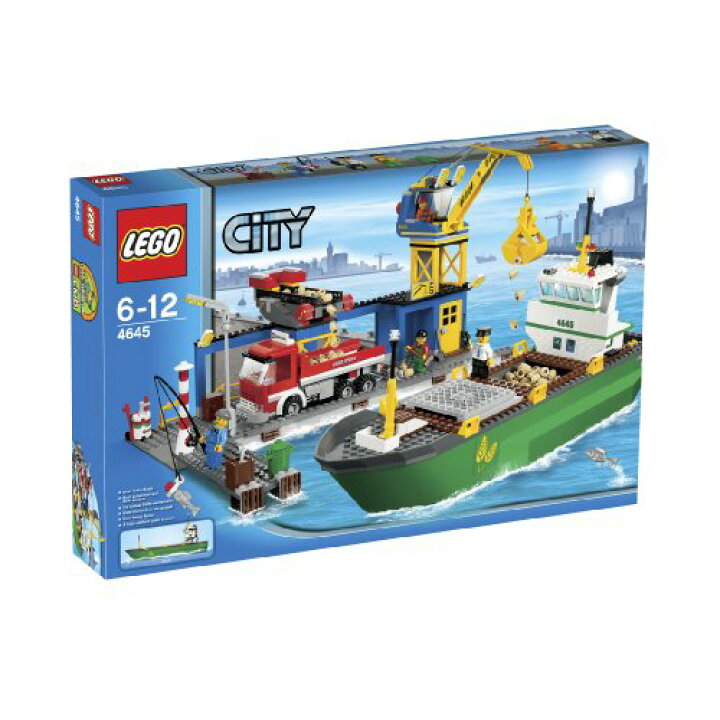 楽天市場】レゴ シティ LEGO CITY コンテナ船とハーバー 4645 