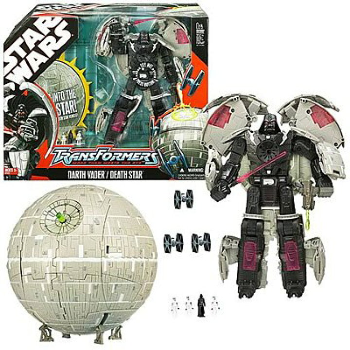 楽天市場】スターウォーズ トランスフォーマー ダース・ベイダー デス 