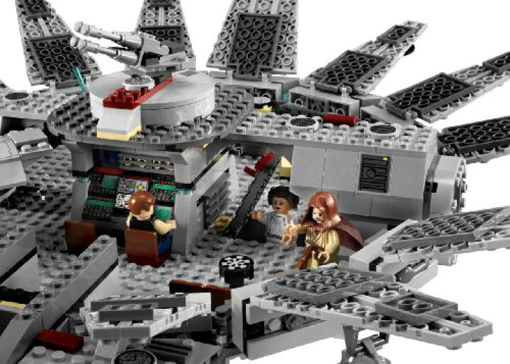 楽天市場】レゴ スター・ウォーズ ミレニアム・ファルコン 7965 