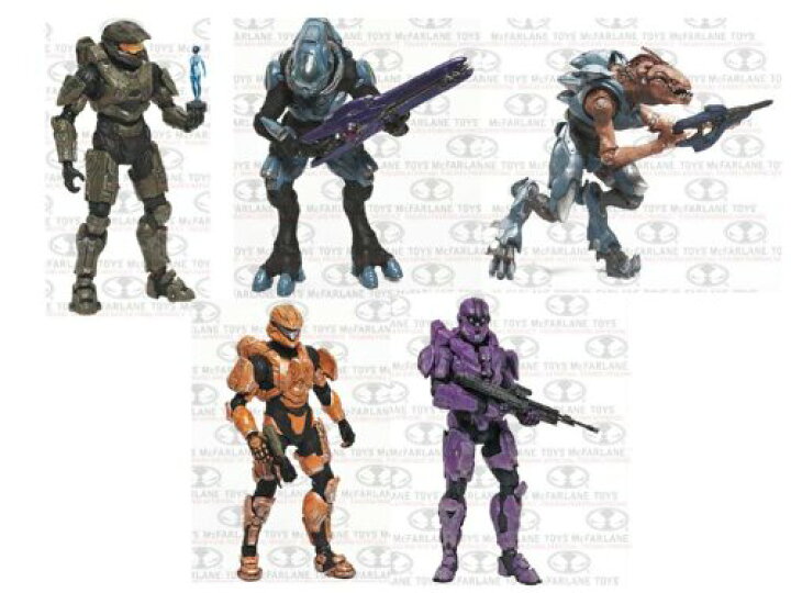 楽天市場】マクファーレン HALO 4 シリーズ2/SET OF 5(5体セット 