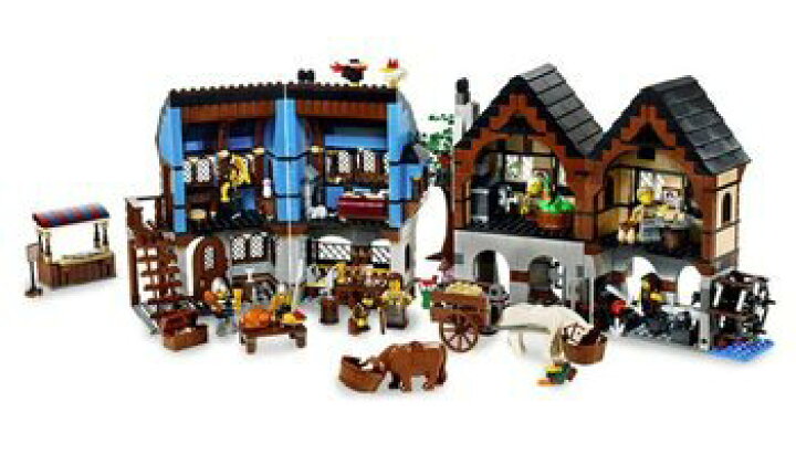 楽天市場】レゴ キャッスル 中世のマーケットヴィレッジ 10193 LEGO 