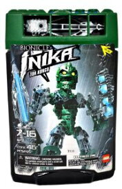 Lego (レゴ) Year 2006 Bionicle Inika Series フィギュア 人形 Set # 8731 - Green TOA KONGU with Lase