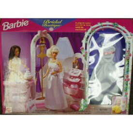Barbie Bridal Boutique Store Set with Wedding Dress play set