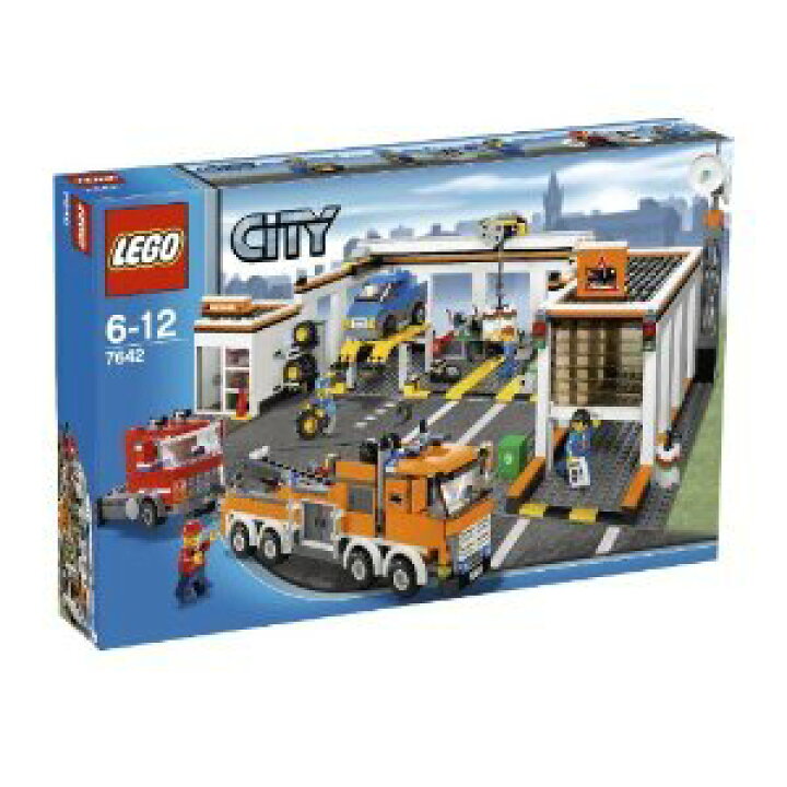 楽天市場】レゴ LEGO シティの町 自動車修理工場 7642 : ワールド  