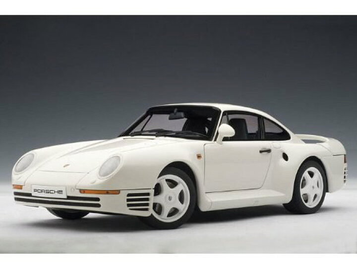 楽天市場】ダイキャストカー ポルシェ 959 ホワイト 1/18 : ワールド 
