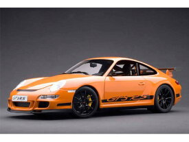 ダイキャストカー ポルシェ 911（997） GT3 RS オレンジ/ブラック 1/12