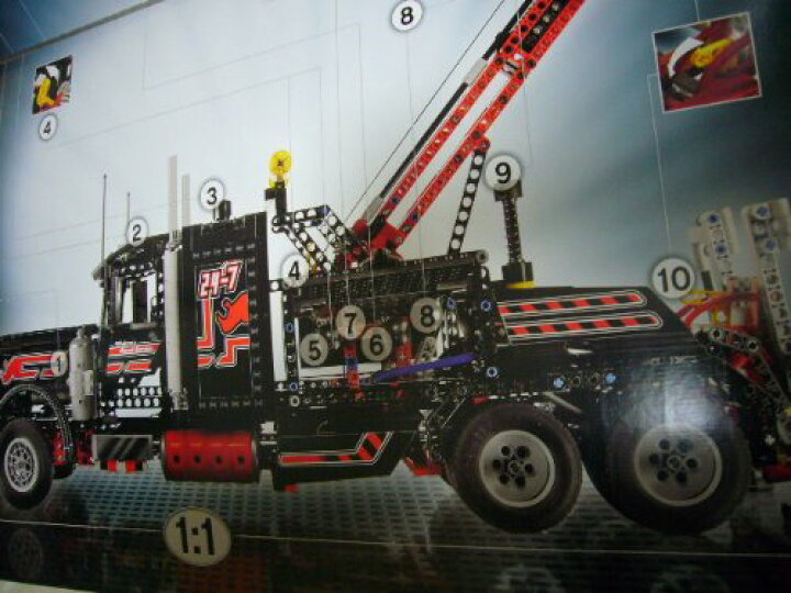 楽天市場】レゴ LEGO テクニック レッカー車 8285 : ワールドセレクト 