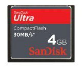 サンディスク 4GB Ultra コンパクトフラッシュカード SDCFH-004G-A11