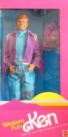 バービー Barbie - Western Fun KEN ケン Doll (1989 Mattel マテル Hawthorne) ドール 人形 フィギュア