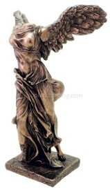 Nike - Winged Victory of Samothrace Victory Greek Goddess Statue 11 Inch