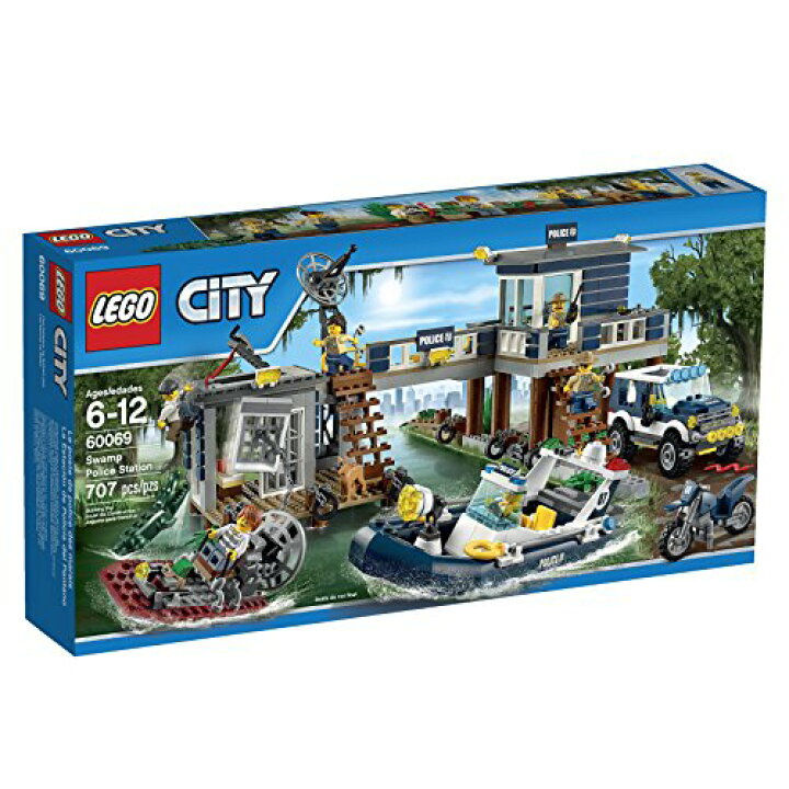 楽天市場】LEGO レゴ シティ 60069 City Police Swamp Police Station 