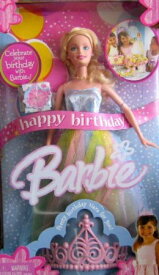 Happy Birthday Barbie(バービー) Doll w Birthday Tiara For You! (2005) ドール 人形 フィギュア