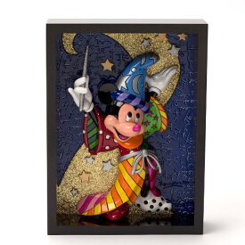 4033870　Disney Romero Britto Sorcerer Mickey Pop Art Block　ロメロブリットソーサラー　ミッキーポ