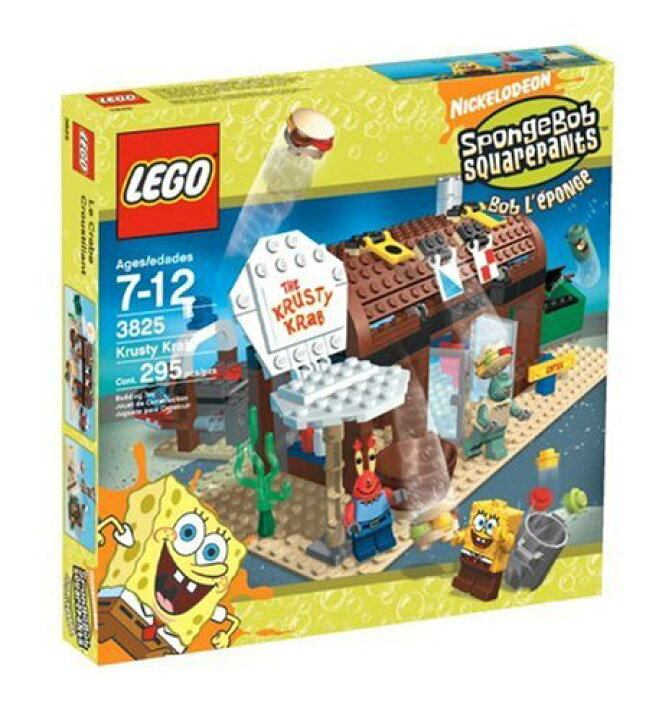 楽天市場】レゴ スポンジボブ LEGO 3825 Krusty Krab : ワールド 