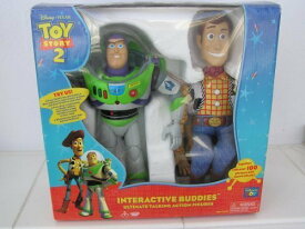 Disney Pixar Toy Story 2 Buzz And Woody Interactive Figures. Ultimate Talking Action Figures. Toge